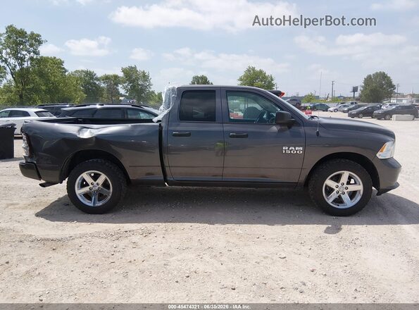 1C6RR7FG4HS849551 2017 RAM 1500 Gray Rear interior view