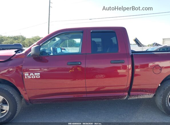 1C6RR7FG4JS260795 2018 RAM 1500 Red 360 interior view