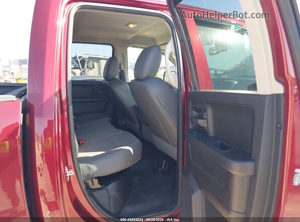 1C6RR7FG4JS260795 2018 RAM 1500 Red VIN sticker view