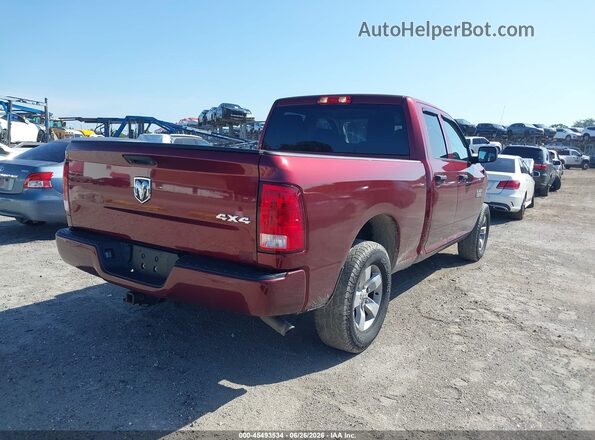 1C6RR7FG4JS260795 2018 RAM 1500 Red Rear right