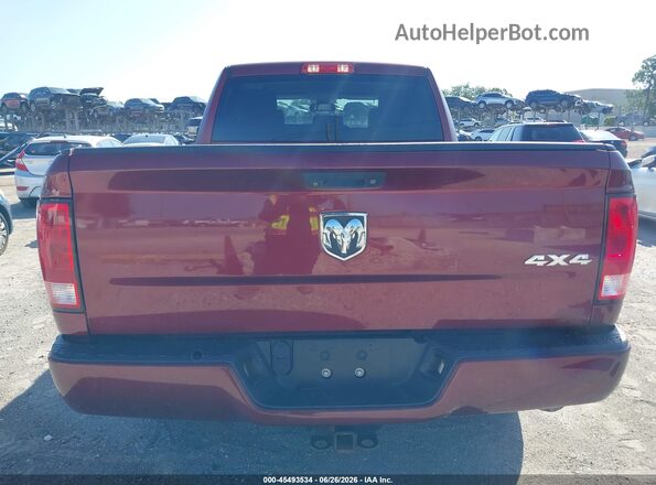 1C6RR7FG4JS260795 2018 RAM 1500 Red 