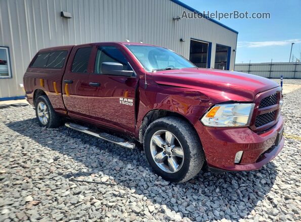 1C6RR7FG6JS273807 2018 RAM 1500 Burgundy 