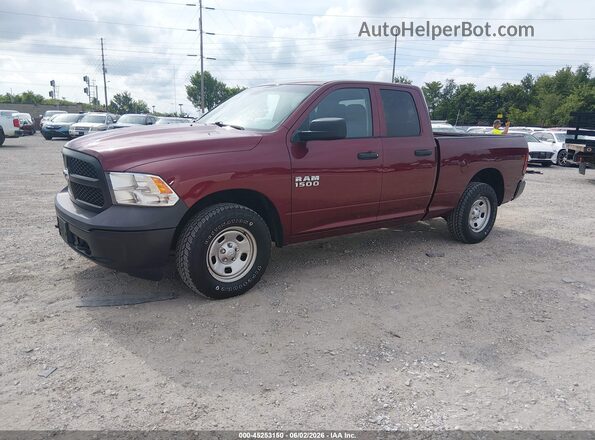 1C6RR7FG6JS326098 2018 RAM 1500 Темно-бордовый 