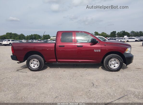 1C6RR7FG6JS326098 2018 RAM 1500 Темно-бордовый 