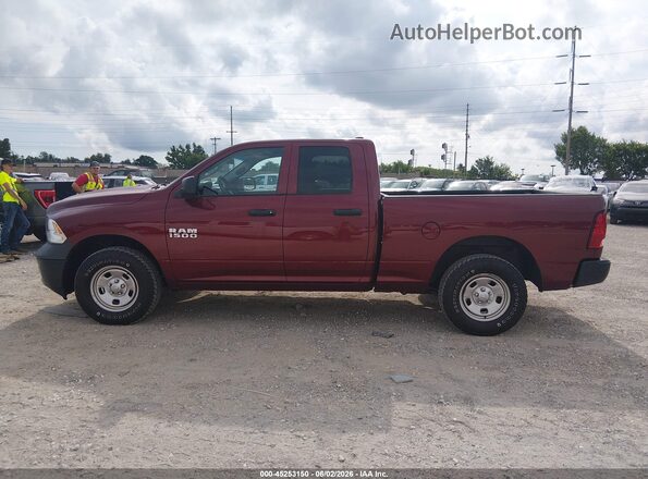 1C6RR7FG6JS326098 2018 RAM 1500 Темно-бордовый 