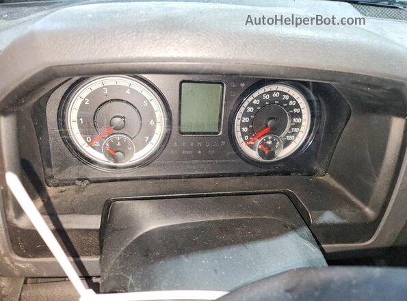 1C6RR7FG7KS589329 2019 RAM 1500 White Вид щитка приладів