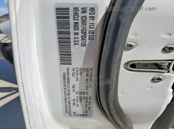 1C6RR7FG8PS547128 2023 RAM 1500 White Вид підкапотного простору