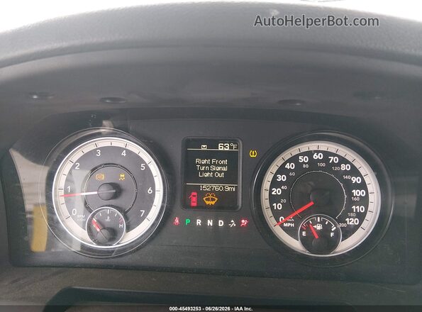 1C6RR7FG9GS286575 2016 RAM 1500 White უკანა სავარძლების ხედი