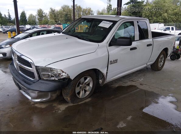 1C6RR7FG9GS286575 2016 RAM 1500 White წინა მარცხენა ხედი სამი მეოთხედიდან