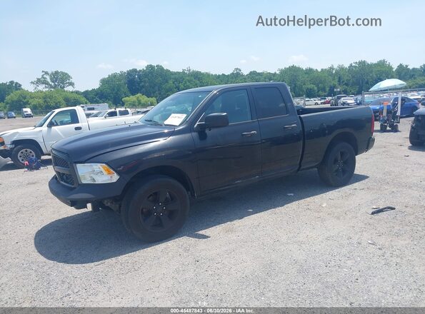 1C6RR7FGXHS635373 2017 RAM 1500 Black Front left