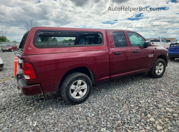 1C6RR7FGXHS845374 2017 RAM 1500 Maroon Rear right