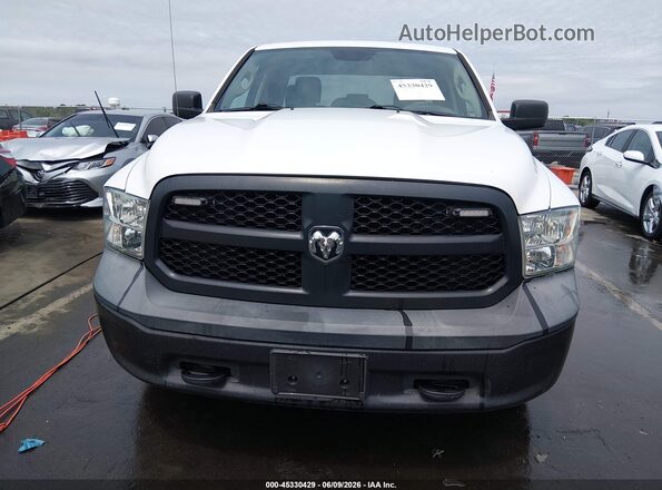 1C6RR7FGXJS332289 2018 RAM 1500 White ხელსაწყოთა პანელის ხედი