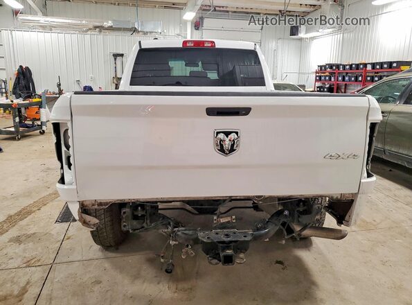 1C6RR7FGXMS537339 2021 RAM 1500 White Widok z tyłu