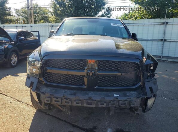 1C6RR7FT0JS348448 2018 RAM 1500 Black წინა ხედი