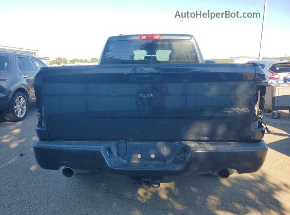 1C6RR7FT0JS348448 2018 RAM 1500 Black უკანა ხედი