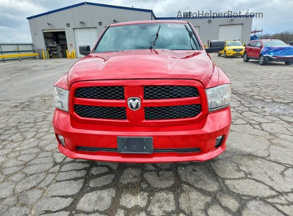 1C6RR7FT1HS692574 2017 RAM 1500 Red Front view