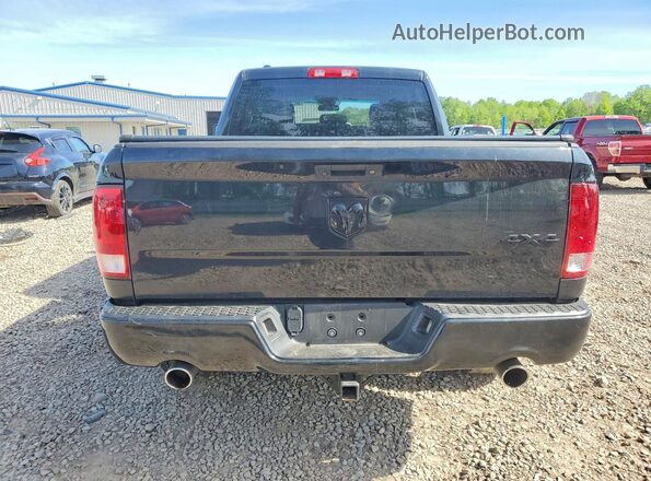 1C6RR7FT1JS162854 2018 RAM 1500 Черный Вид сзади