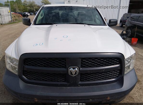 1C6RR7FT2HS548046 2017 RAM 1500 White Вид щитка приладів