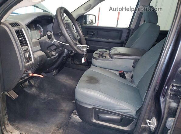 1C6RR7FT2HS819221 2017 RAM 1500 Charcoal Front interior view