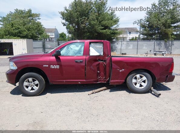 1C6RR7FT2JS327620 2018 RAM 1500 Burgundy 