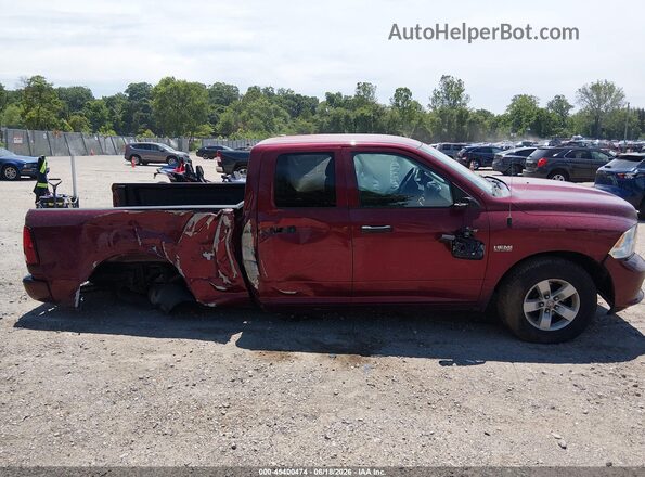 1C6RR7FT2JS327620 2018 RAM 1500 Burgundy 360 interior view
