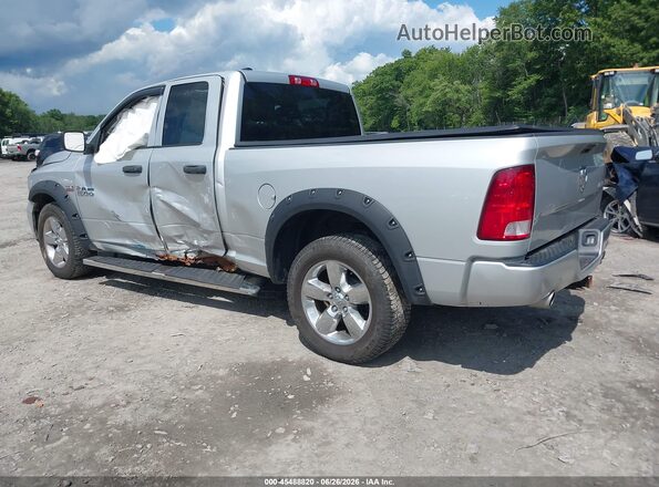 1C6RR7FT4JS302198 2018 RAM 1500 Gray Rear left