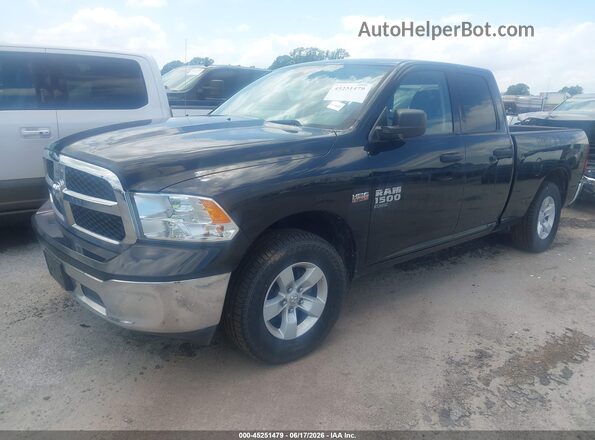 1C6RR7FT5KS711019 2019 RAM 1500 CLASSIC Черный Передняя левая четверть