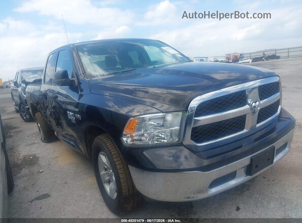 1C6RR7FT5KS711019 2019 RAM 1500 CLASSIC Черный Вид задней части салона