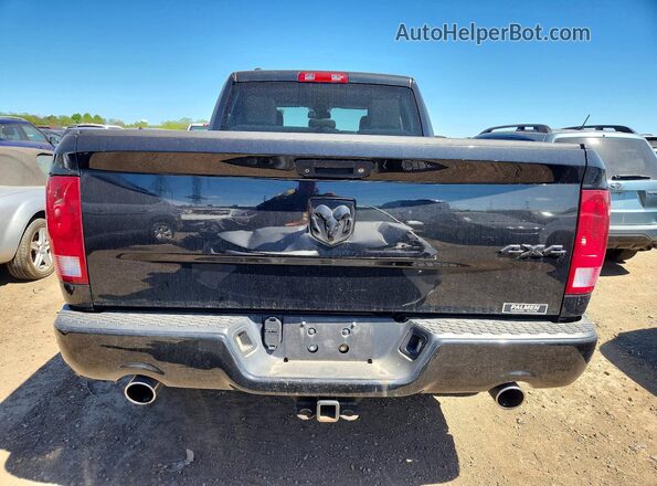 1C6RR7FTXGS203426 2016 RAM 1500 Black უკანა ხედი