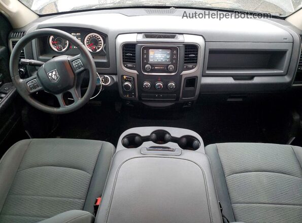1C6RR7FTXGS203426 2016 RAM 1500 Black წინა პანელის ხედი