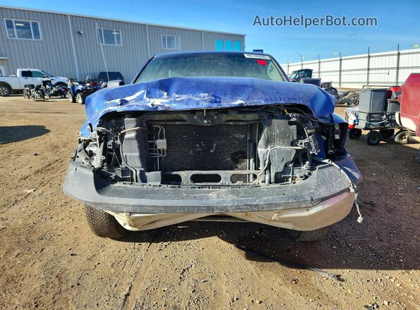 1C6RR7FTXJS251256 2018 RAM 1500 Blue Вид спереду
