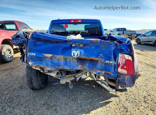 1C6RR7FTXJS251256 2018 RAM 1500 Blue Вид ззаду