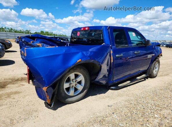 1C6RR7FTXJS251256 2018 RAM 1500 Blue Задня права чверть