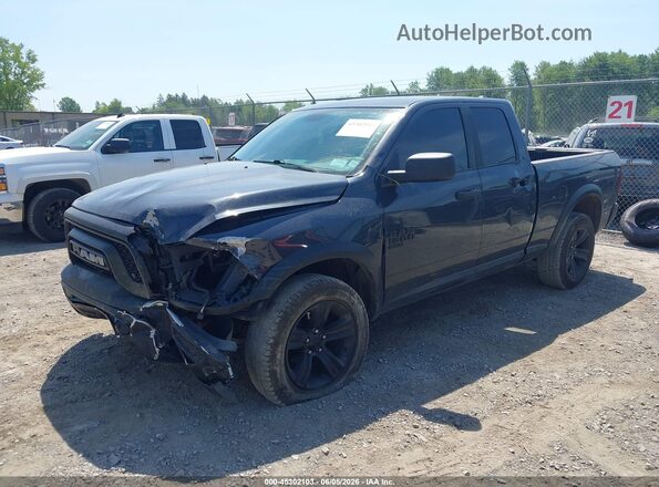 1C6RR7GG0MS525988 2021 RAM 1500 CLASSIC Синий Передняя левая четверть