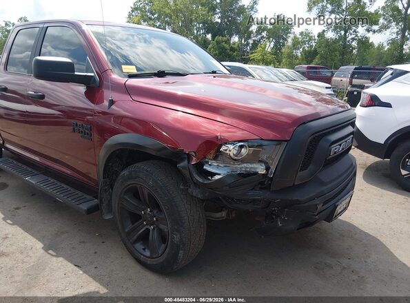 1C6RR7GG2MS523448 2021 RAM 1500 CLASSIC Maroon Front view