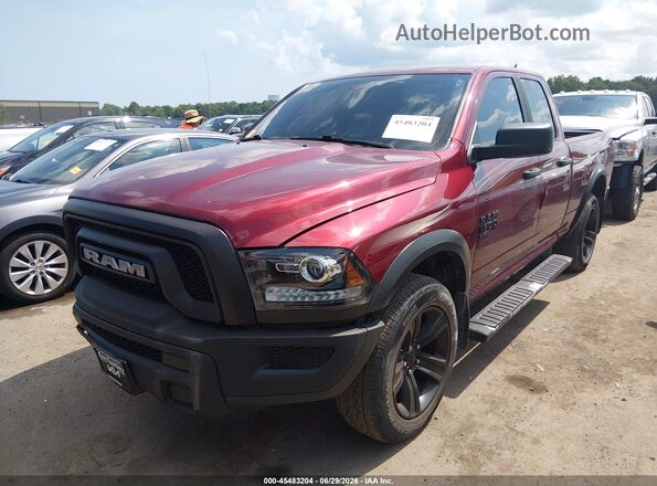 1C6RR7GG2MS523448 2021 RAM 1500 CLASSIC Maroon Front left