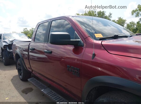 1C6RR7GG2MS523448 2021 RAM 1500 CLASSIC Maroon Rear interior view