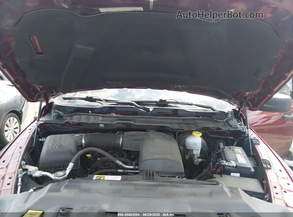 1C6RR7GG2MS523448 2021 RAM 1500 CLASSIC Maroon Rear view