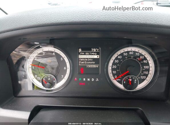 1C6RR7GG5JS120639 2018 RAM 1500 White 
