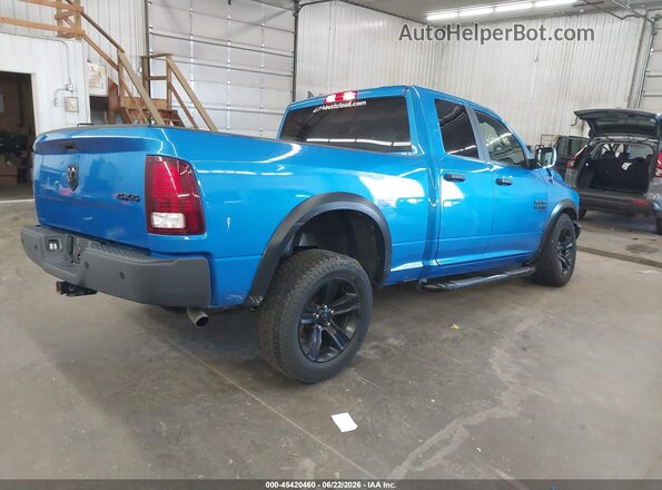 1C6RR7GG5MS523556 2021 RAM 1500 CLASSIC Blue Հետևի աջ