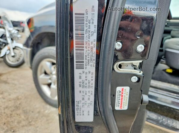 1C6RR7GG6JS306965 2018 RAM 1500 Black Vista del compartimento del motor