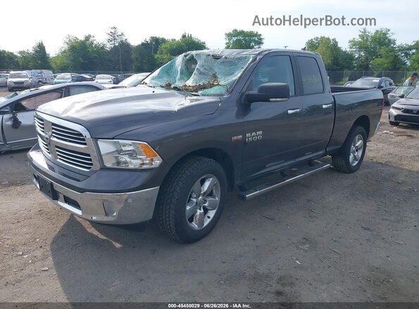 1C6RR7GT1JS312220 2018 RAM 1500 Gray Առջևի ձախ երեք քառորդ տեսարան