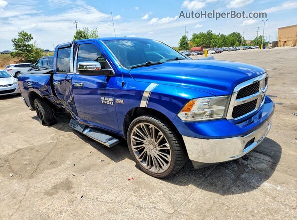 1C6RR7GT3GS377496 2016 RAM 1500 Blue Delantero derecho