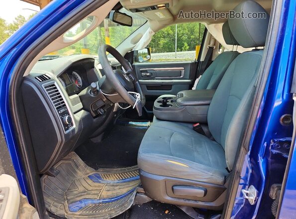1C6RR7GT3GS377496 2016 RAM 1500 Blue Vista interior delantera
