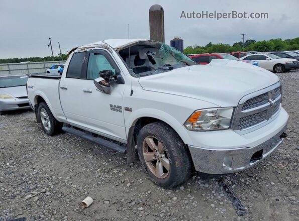 1C6RR7GT5JS153749 2018 RAM 1500 White Delantero derecho