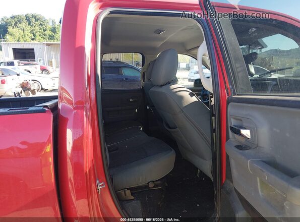 1C6RR7GT9GS369869 2016 RAM 1500 Red VIN კოდის სტიკერის ხედი