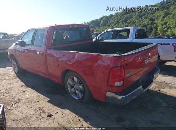 1C6RR7GT9GS369869 2016 RAM 1500 Red უკანა მარცხენა