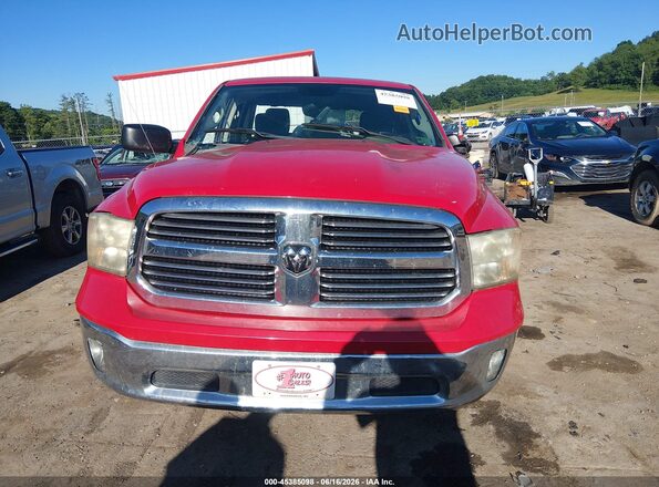 1C6RR7GT9GS369869 2016 RAM 1500 Red ხელსაწყოთა პანელის ხედი