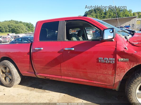 1C6RR7GT9GS369869 2016 RAM 1500 Red უკანა სალონის ხედი