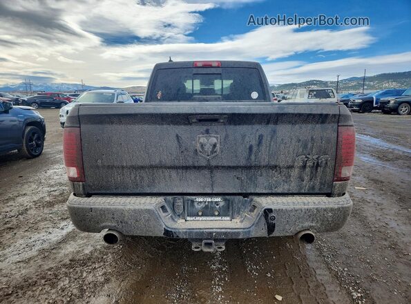 1C6RR7HT3GS238371 2016 RAM 1500 Black Հետևի տեսք